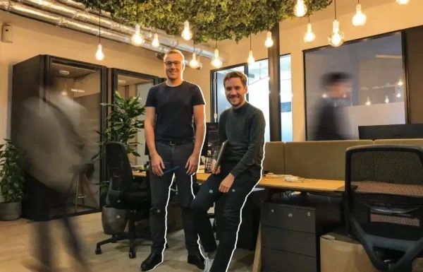 Pixelfield founders in the office