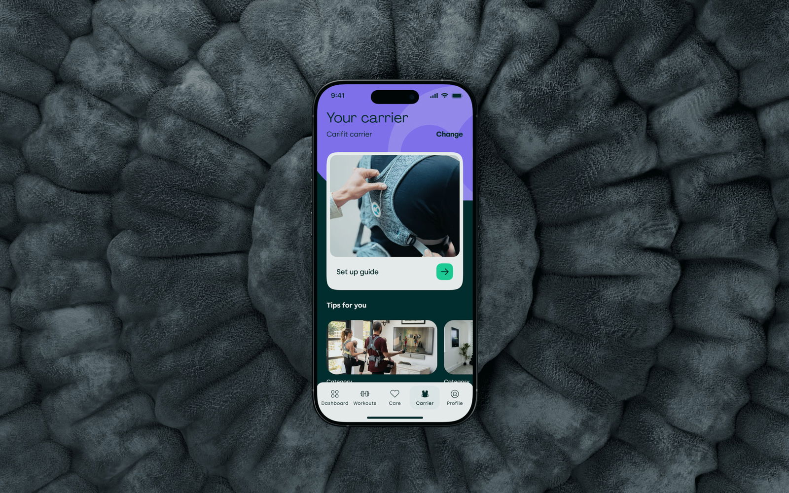 carifit app design